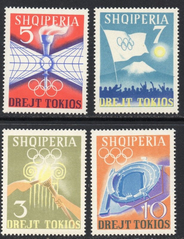 Thematic Stamps - Albania - Olympics - Choose from dropdown menu