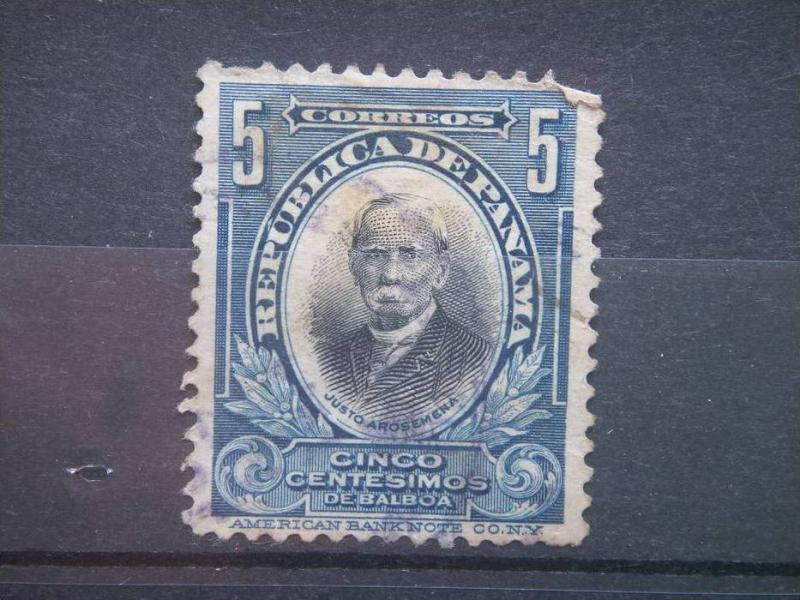 PANAMA, 1909, used 5c, Scott 200