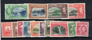 Trinidad & Tobago #50 - #61 Very Fine Mint Lightly Hinged Set