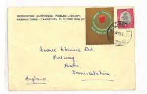 AT39 S.Africa EMPIRE EXHIBITION Label 1964 LIBRARY Cover Bath {samwells-covers}