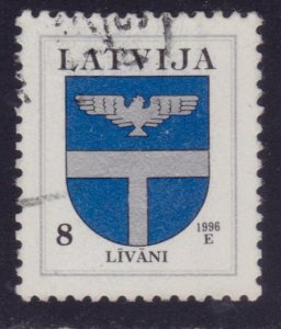 Latvia, 1995, Arms, w/Inscription, 8s, used++