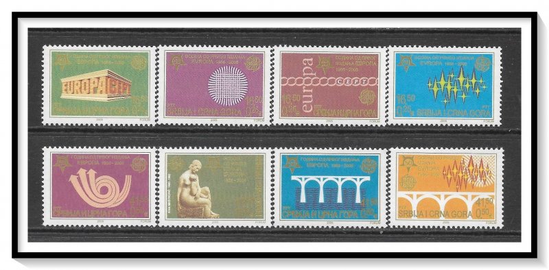 Serbia #286-293 Europa 50th Anniversary Set MNH