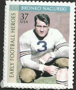 # 3808 MINT NEVER HINGED ( MNH ) BRONKO NAGURSKI