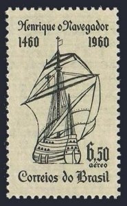 Brazil C102 two stamps,MNH.Michel 987. Prince Henry the Navigator,500,1969.