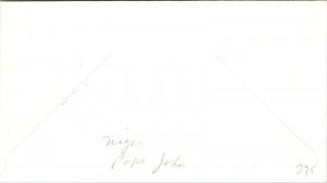 Niger FDC1965 - SS Jean XXXIII - Niamey - F31111