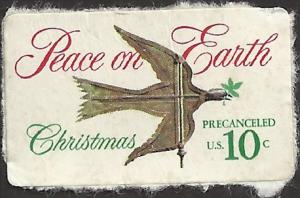 # 1552 USED CHRISTMAS DOVE AND WEATHER VANE SELF STICK