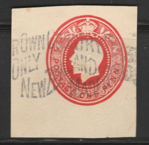 NEW ZEALAND Postal Stationery Cut Out A17P25F22216-