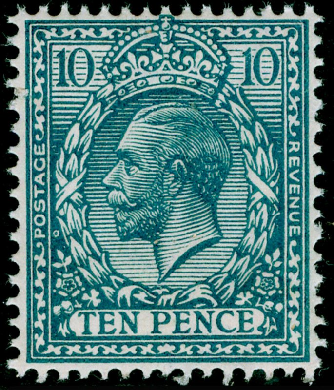 SG394 SPEC N31(4), 10d greenish blue, NH MINT. Cat £45.