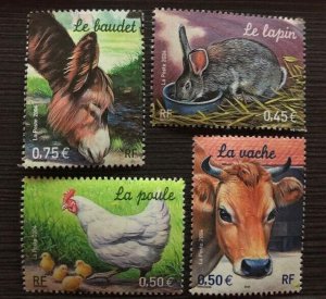 Stamps France Scott #3018-21 NH