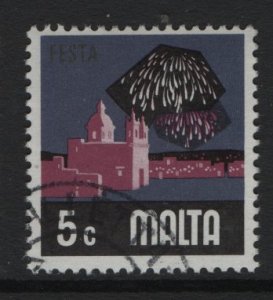 Malta   #463  cancelled  1973   fiesta 5c