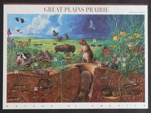 U.S. Mint Stamp Scott #3506 34c Great Plains Prairie Sheet. Post Office Fresh!