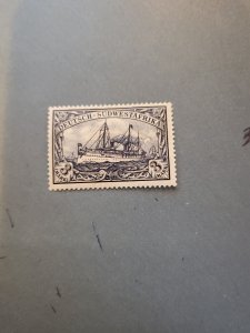 Stamps German South West Africa Scott #24 hinged