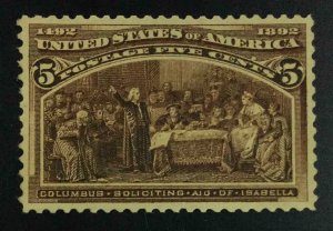 MOMEN: US STAMPS #234 MINT OG NH LOT #54828