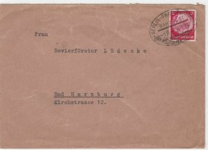 germany berlin frankfurt railway cancel 1939 stamps cover ref 12934