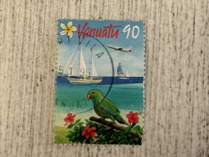 Vanuatu #636c Used, 90v, Shells, 2024 SCV $2.00
