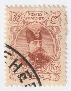 Persia Middle East Stamp Scott#359 Used Hinged 5kr Post Mark