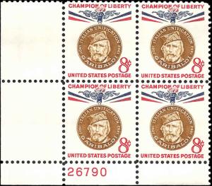 1169 Mint,OG,NH... Plate Block of 4... SCV $1.00