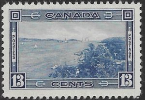 Canada 242    1938    13  cents VF  Mint NH