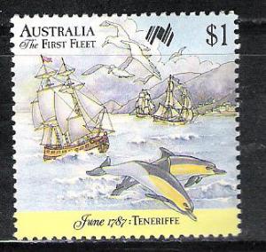 Australia 1026 First Fleet & Dolphins