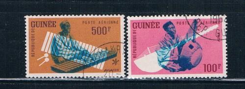 Guinea C19;C21 Used Air Mail (G0025)