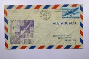 FFC 1946 - Airmail RT FAM 24 - New York, Ny To Berlin, Germany - F71760