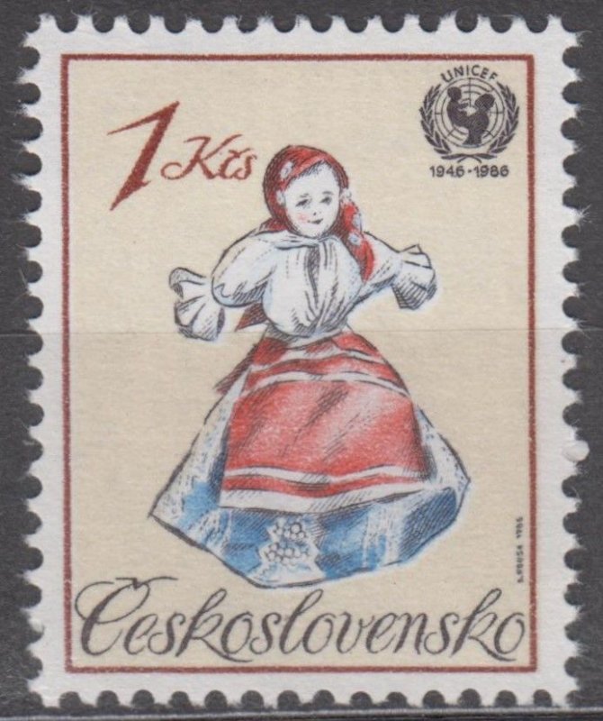 Czechoslovakia Scott #2614 MNH 1986
