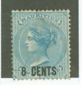 Mauritius #52 Unused Single (Queen)