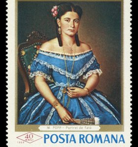 COLOR PRINTED ROMANIA 1961-1974 STAMP ALBUM PAGES (128 illustrated pages)