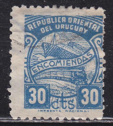 Uruguay Q73 Parcel Post Stamp 1947
