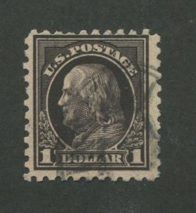 1915 United States Postage Stamp #460 Used F/VF Faded postal Cancel