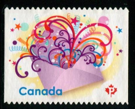 2314 Canada \P\ Celebration Envelope SA, used