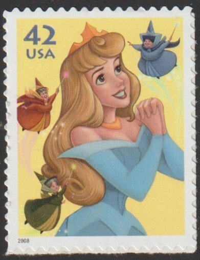 SC# 4344 - (42c) - Disney Imagination: Princess Aurora - MNH Single