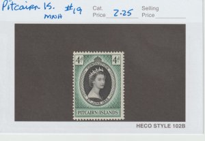 Pitcairn Islands 19 VF MNH QEII