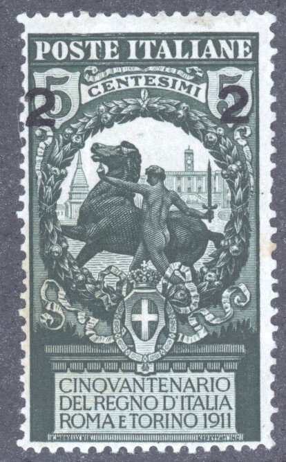 Italy, Scott #126, MH