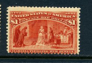 Scott 241 Columbian High Value Mint Stamp  (Stock 241-31)