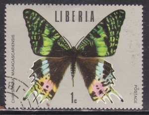 Liberia 683 Tropical Butterflies 1974