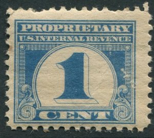 RB65 1c Proprietary Unused