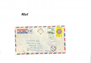 IRAQ Air Mail Cover CENSOR GB London {samwells-covers}AJ215