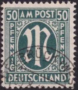 Germany Occupation - AMG Issue 1945-46, Type II #3N1-3N20 vf u