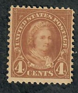 556 Martha Washington MNH single