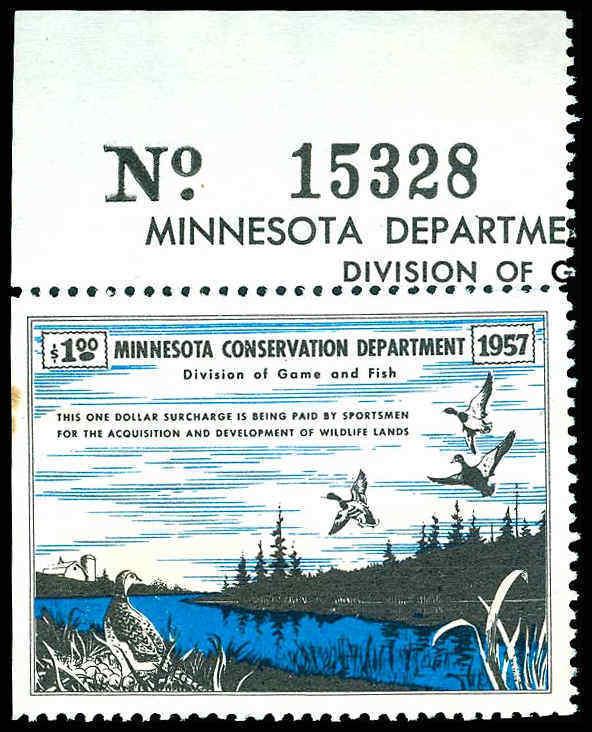 U.S. MINNESOTA ST. REVS A1  Mint (ID # 83983)