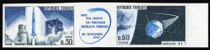 France, 1950-Present #1138a (YT 1465Aa) Cat€230, 1965 French Satellite, imp...