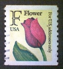 United States, Scott #2518, used(o) coil, 1991,  F Tulip, (29¢)