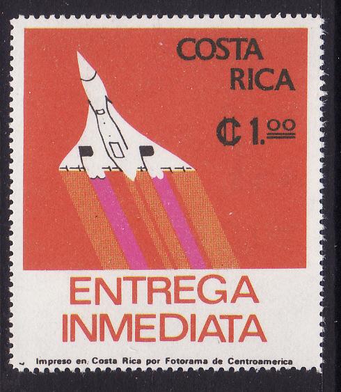 Costa Rica #E5 F-VF Mint NH ** Concorde