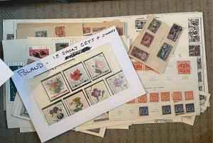 Polish General Issue Album w' 950 +++ 100's more stamps ~ See Descr...