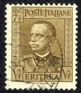 Eritrea Sc# 150 Used 1931 7 1/2c Victor Emmanuel III