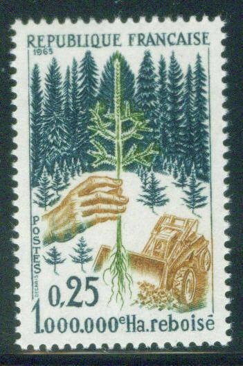 France Scott 1133 MNH** 1965 tree reforestration stamp