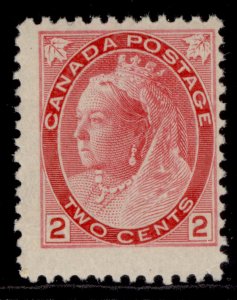 CANADA QV SG155, 2c rose-carmine, M MINT. Cat £38.