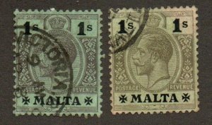 Malta 59b, 59c Used