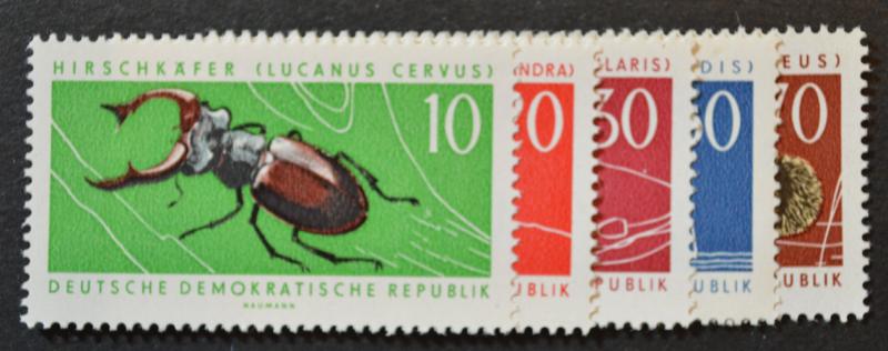 DDR Sc # 663-67, VF MNH